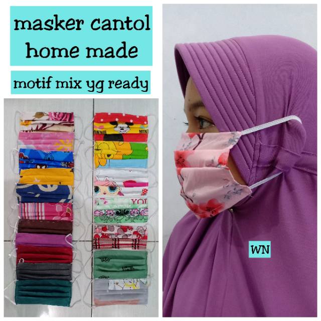 Watygrosir Masker hijab murah 45rb per kodi