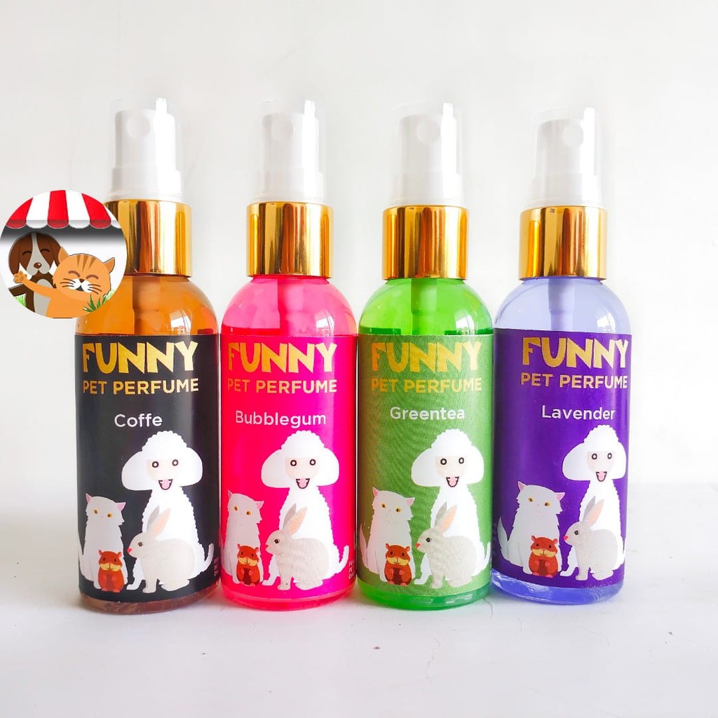 Parfum Kucing Anjing Kelinci Marmut 60ml - Funny Pet Parfume Hewan