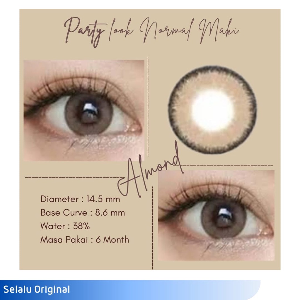 SOFTLENS WARNA PARTY LOOK MAKI NORMAL