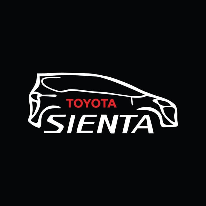 sticker stiker sienta sticker mobil toyota sienta cutting sticke