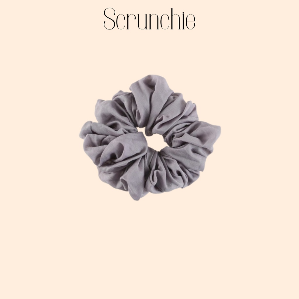 SCRUNCHIE JUMBO/  IKAT RAMBUT HIJAB ANTI PUSING / CEPOL HIJAB / IKAT RAMBUT