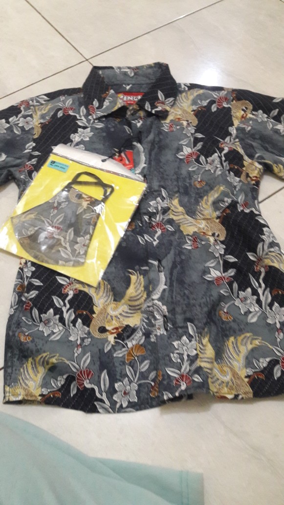 Pingu 93100215 Mi - Kemeja Batik Anak Laki-laki