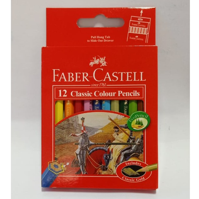 

PENCIL WARNA CLASSIC FABER CASTELL 12 S