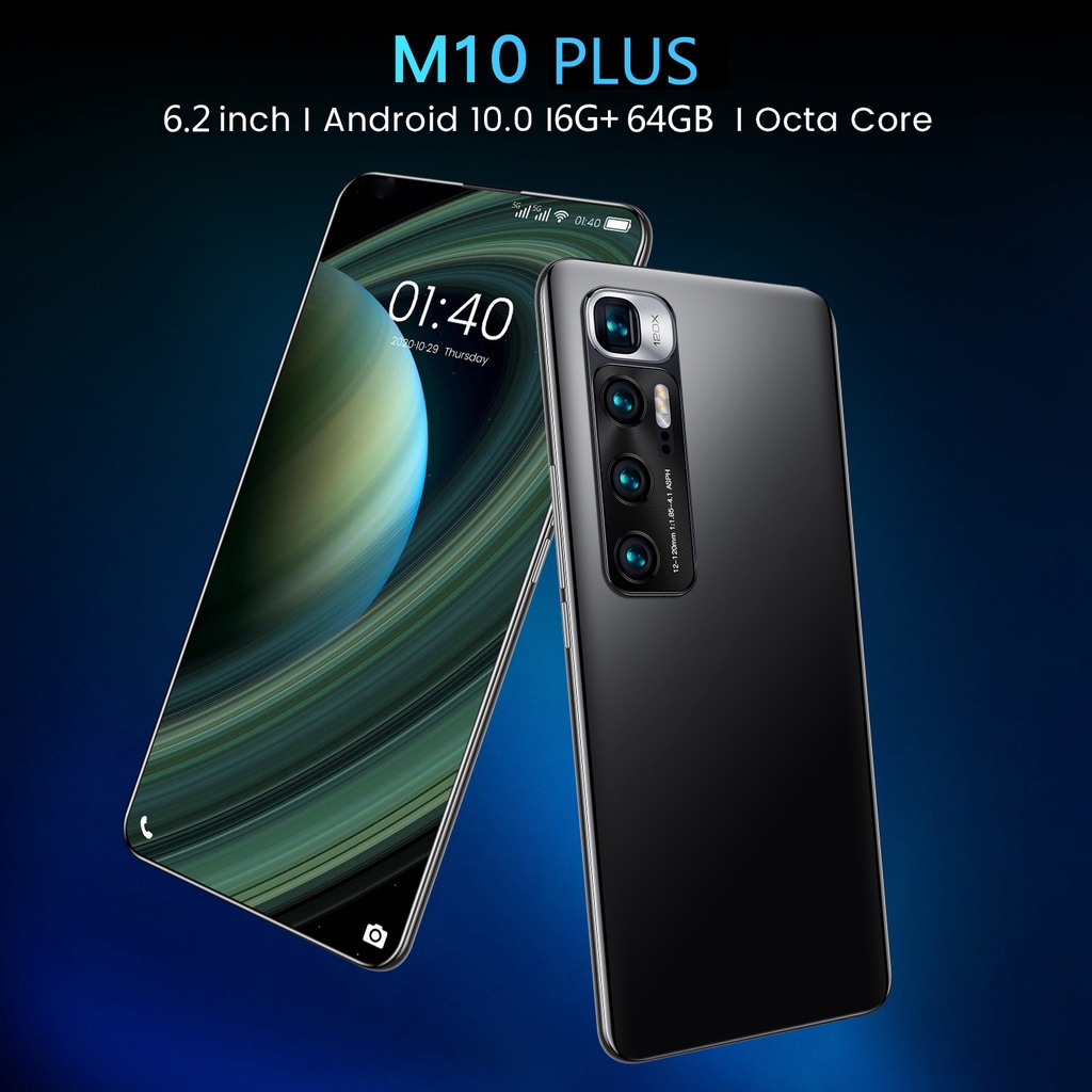 [TERMURAH]Asli HP Murah M10 Plus 6+64GB 6.1inch Handphone 5G smartphone Gratis ongkir hp bagus yang murah hp androit murah hp android promo hp android gome handphone hp karakter redmi note 8-7