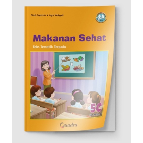 ORI harga satuan buku teks tematik k13 penerbit Quadra kelas 5