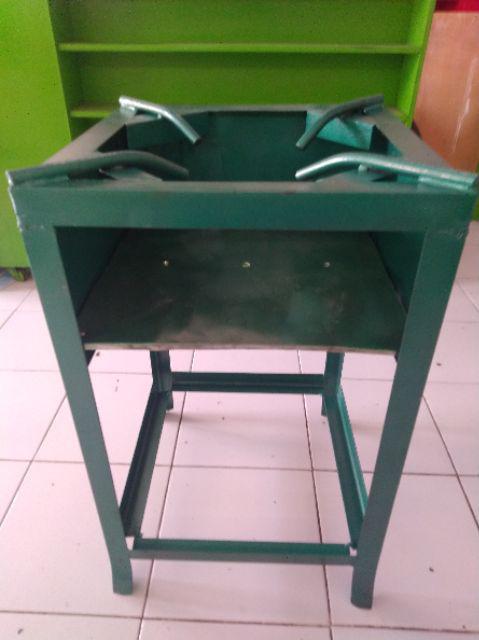 Rangka Kompor Gas Ukuran 40x70cm Siku Tebel