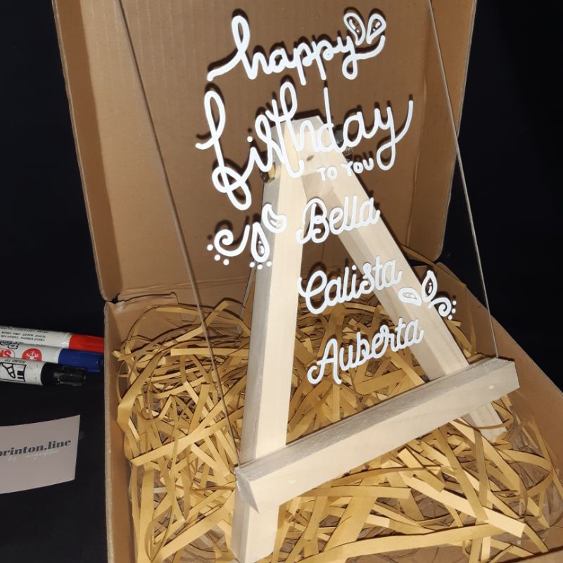 

LETTERING ACRYLIC / KADO ULANG TAHUN / KADO BIRTHDAY / KADO WEDDING