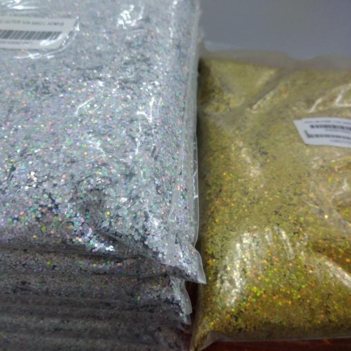

Gliter Kasar Hologram Glitter Pelangi Blink Blink Murah Bagus 500 Gram Terlaris