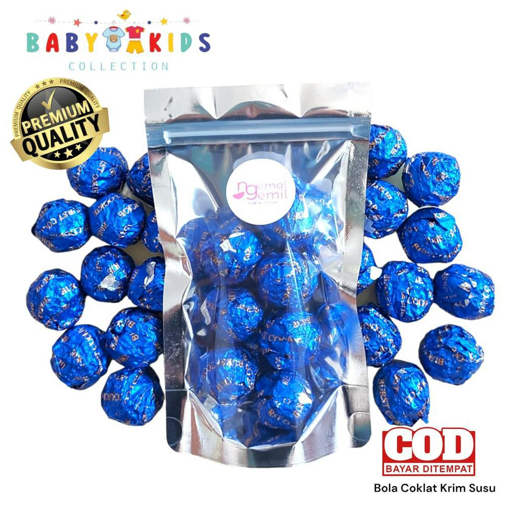

Bola Coklat Cookie Krim Susu Cookie Wafer Ball With Milky Cream Kualitas Premium