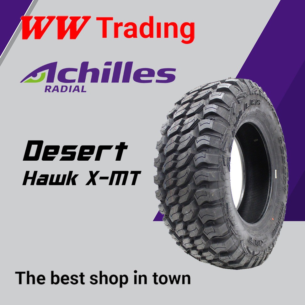 BAN ACHILLES DESERT HAWK X-MT LT 31X10.50 R15 6PR 109Q /  31 10.50 15