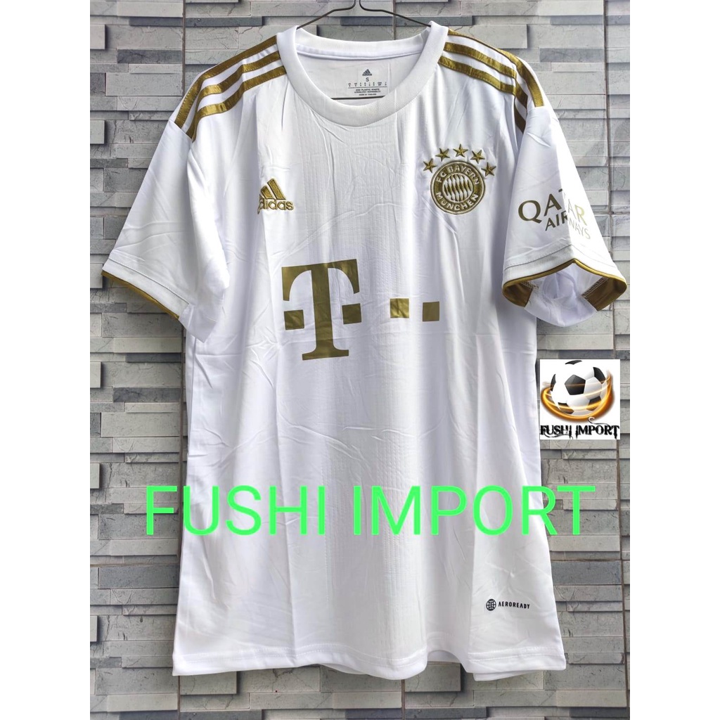 Jersey Baju Bola Munchen Away 2022 2023 Grade Ori