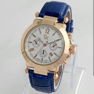 JAM TANGAN WANITA GC   GUESS COLLECTION SYAHRINI STRAP LEATHER MERAH SUPER   LIMITED EDITION