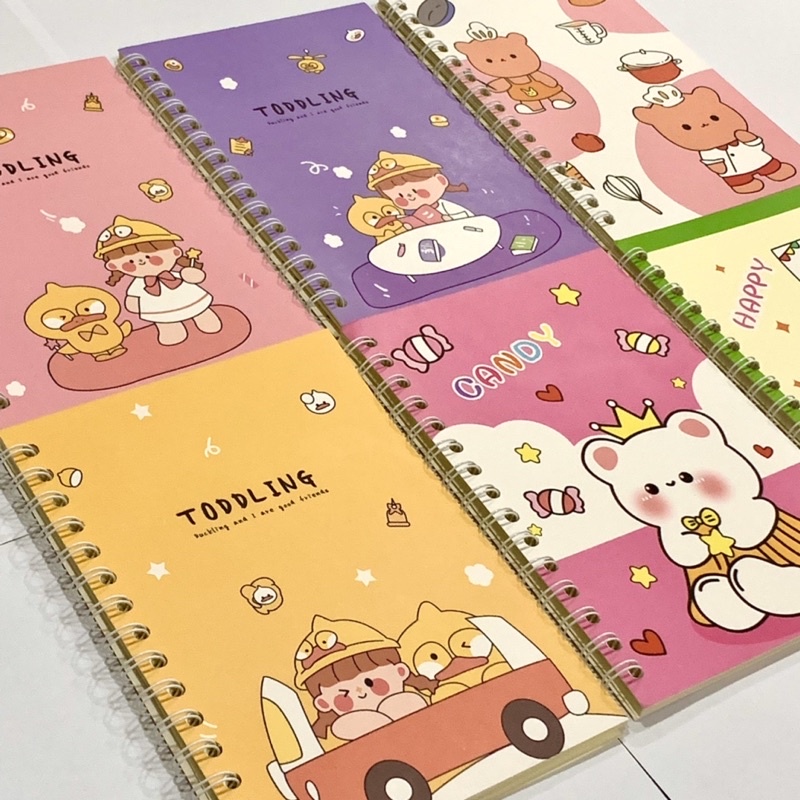 

A5 Spiral Book Notebook Buku Lucu Anak-anak 32 Lembar