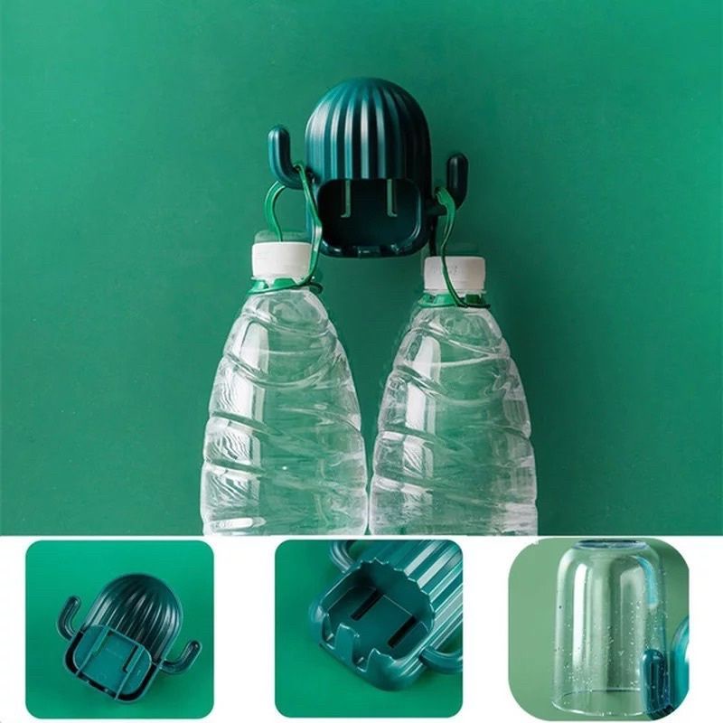 MH80GANTUNGAN TEMPEL MOTIF KAKTUS TEMPAT SIKAT GIGI MOTIF KAKTUS/GANTUNGAN TEMPEL TEMPAT SIKAT GIGI KAKTUS/RAK GANTUNG SETBAGUNA