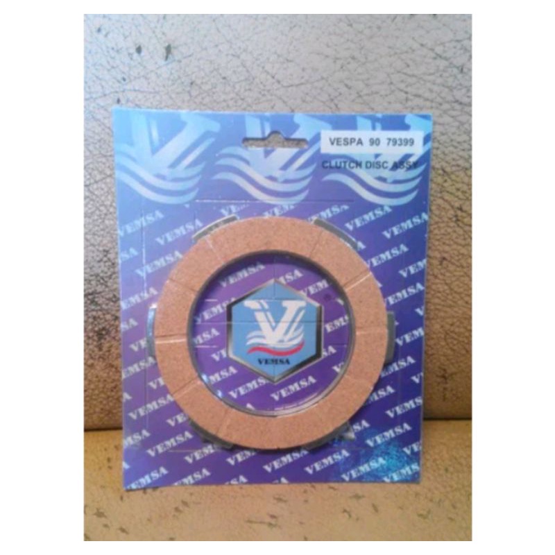 kampas kopling vespa pts spesial darling primavera (smallframe) 50cc 90cc 100cc 125cc
