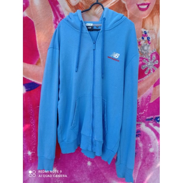 new balance zip hoodie second preloved