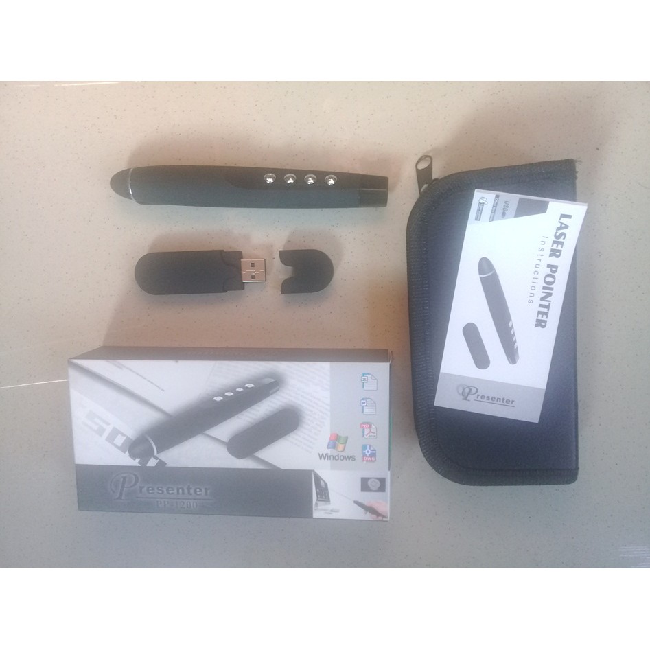 

Wireless Laser Pointer Easy to be Free - Presenter PP-1200