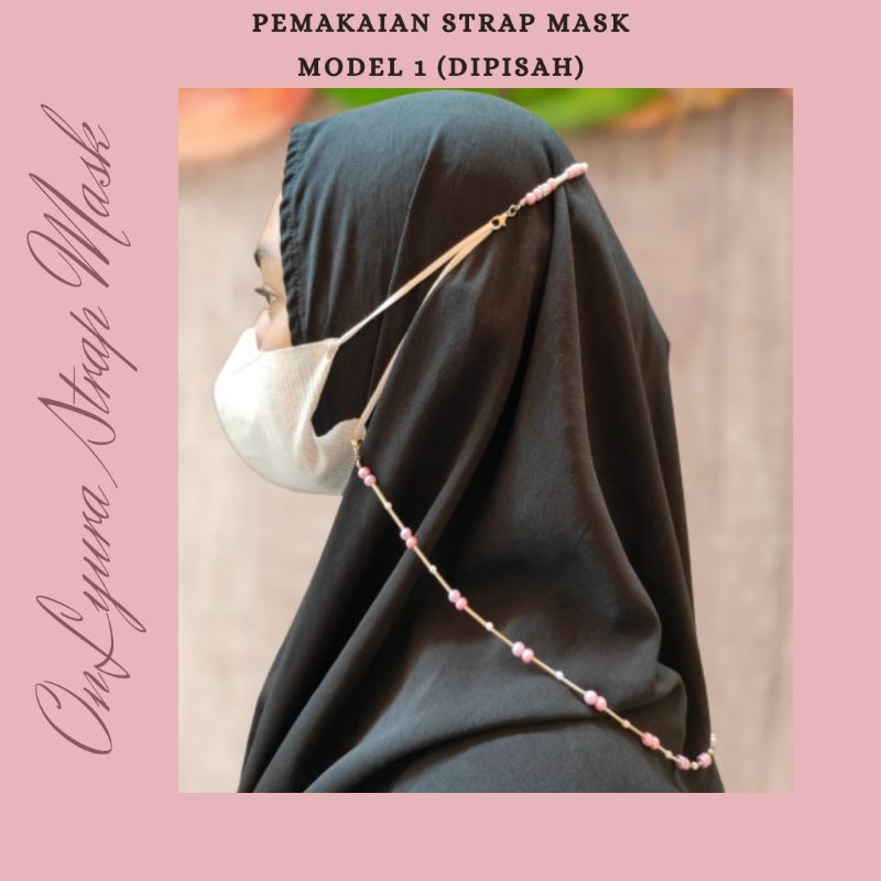 strapmasker, kaitan masker, korean masker strap, gantungan masker, kaitan masker, kalung masker