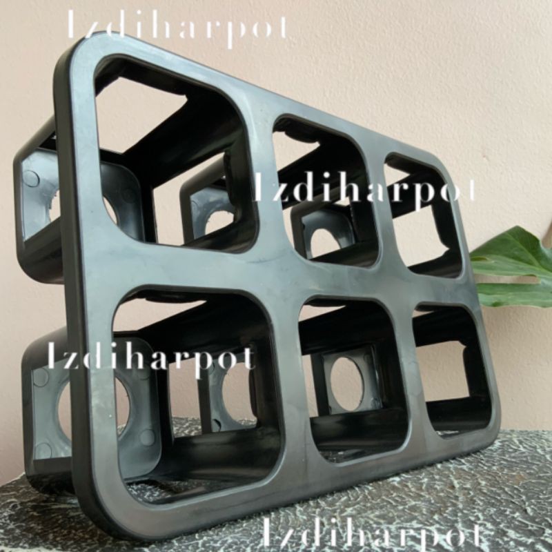 Tray pot nkt kotak 8cm (tanpa pot) | nkt kotak 8cm | tray semai bibit