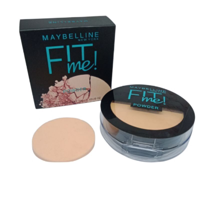 BEDAK MAYBELLINE FIT ME 2IN1 KERING & BASAH