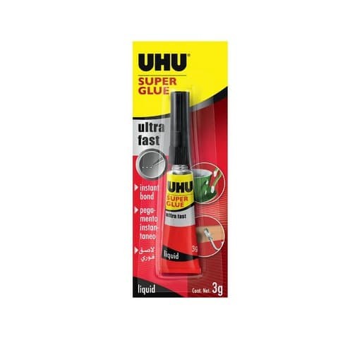 

Lem UHU Super Glue 3gr Jumbo Card