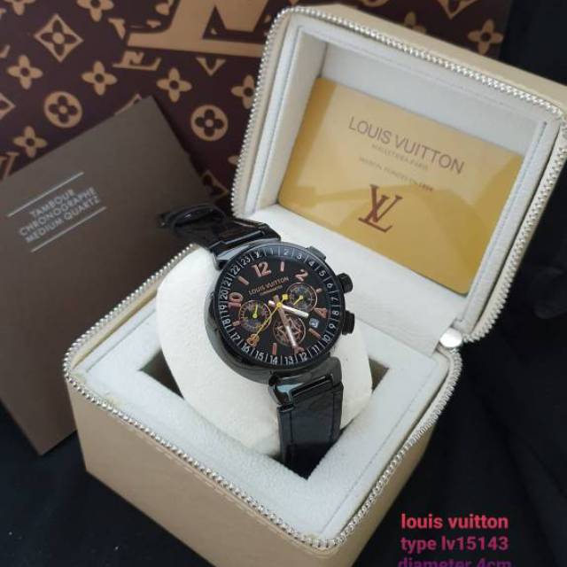 Jam Louis Vuitton leather body black new collections