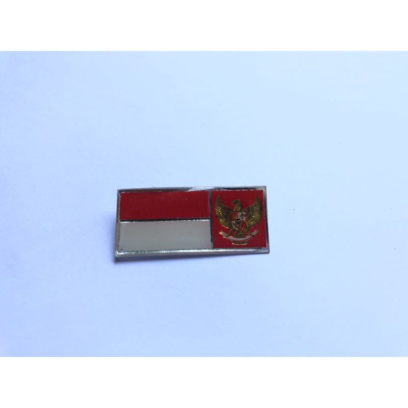 PIN GARUDA 2 x 4 cm. bros garuda- pin peniti bendera merah putih - pin INDONESIA.