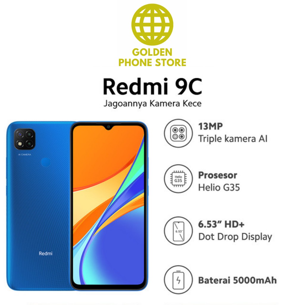Xiaomi Redmi 9C(4GB+64GB) DotDrop 6.53