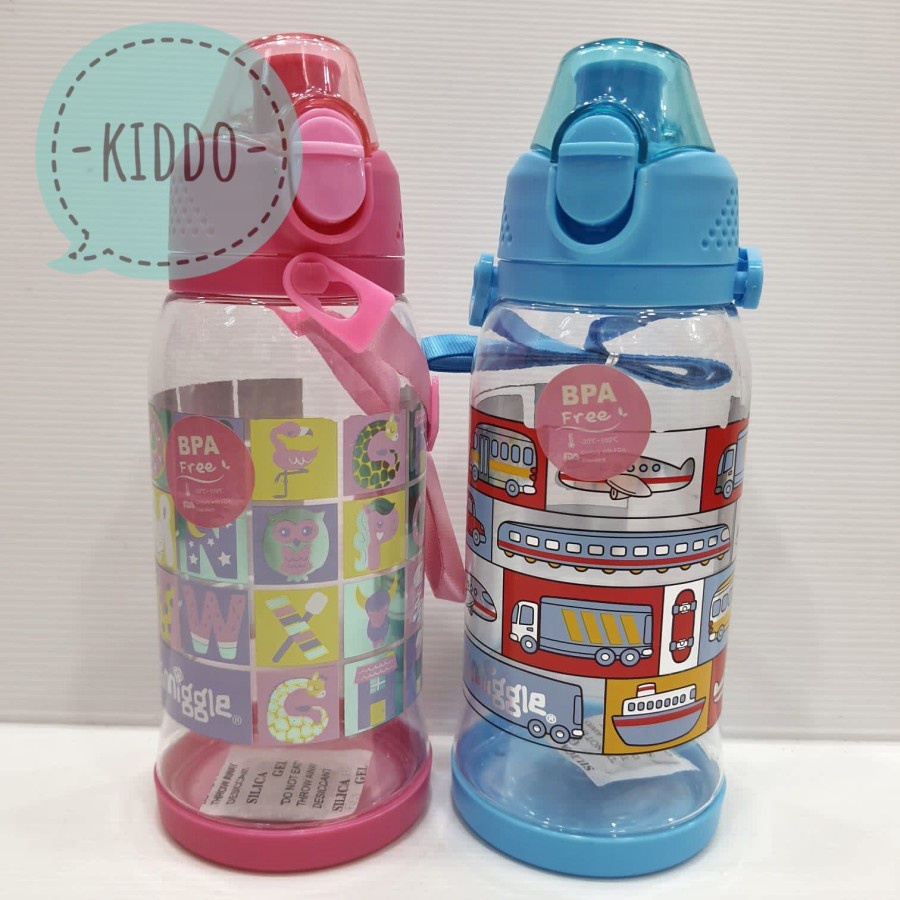Botol minum smiggle - termos anak 650ml - WGS