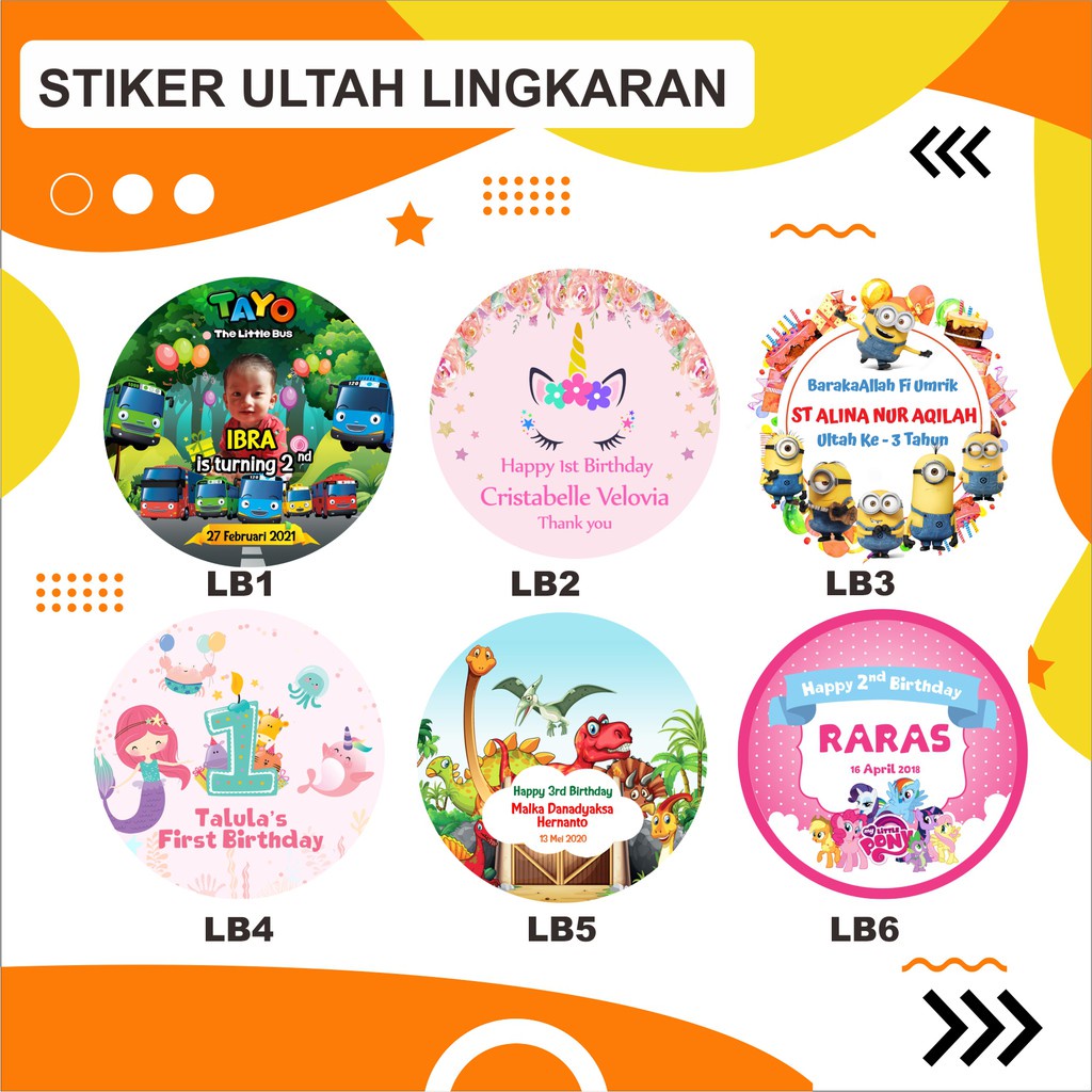 

Stiker Lingkaran Ultah / Aqiqah
