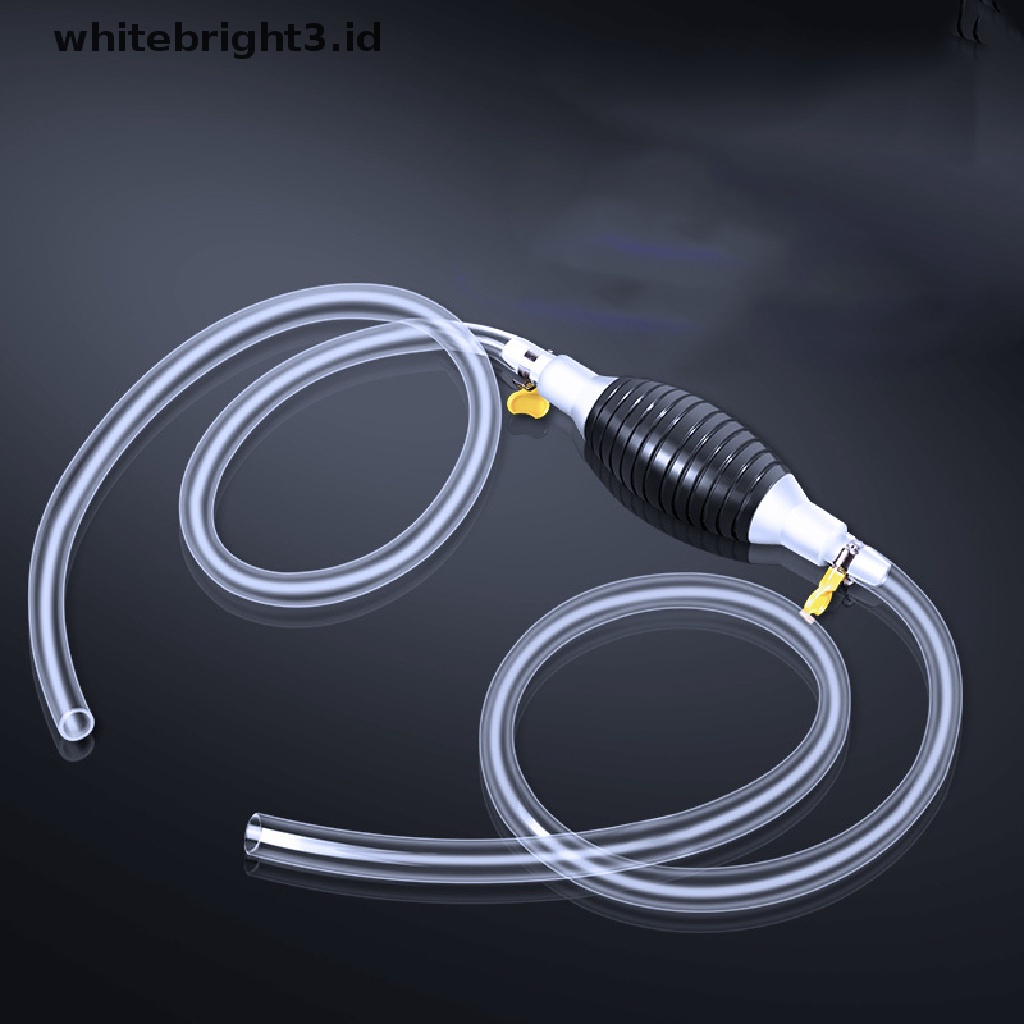 (whitebright3.id) Pompa Bahan Bakar Mobil Manual Portable Universal