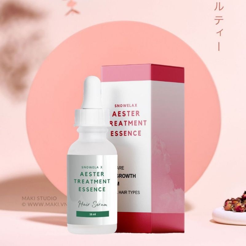 SNOWELA Hair Serum Treatment Essence Serum Penumbuh Rambut Penyubur Rambut