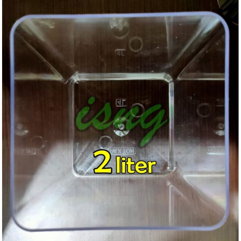 Toples Kotak Akrilik Paxton 2liter
