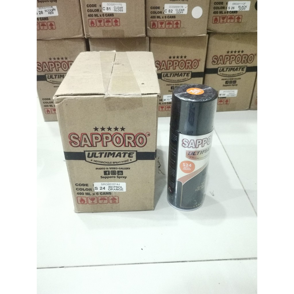 Cat Semprot Sapporo Ultimate S24 Repsol Orange