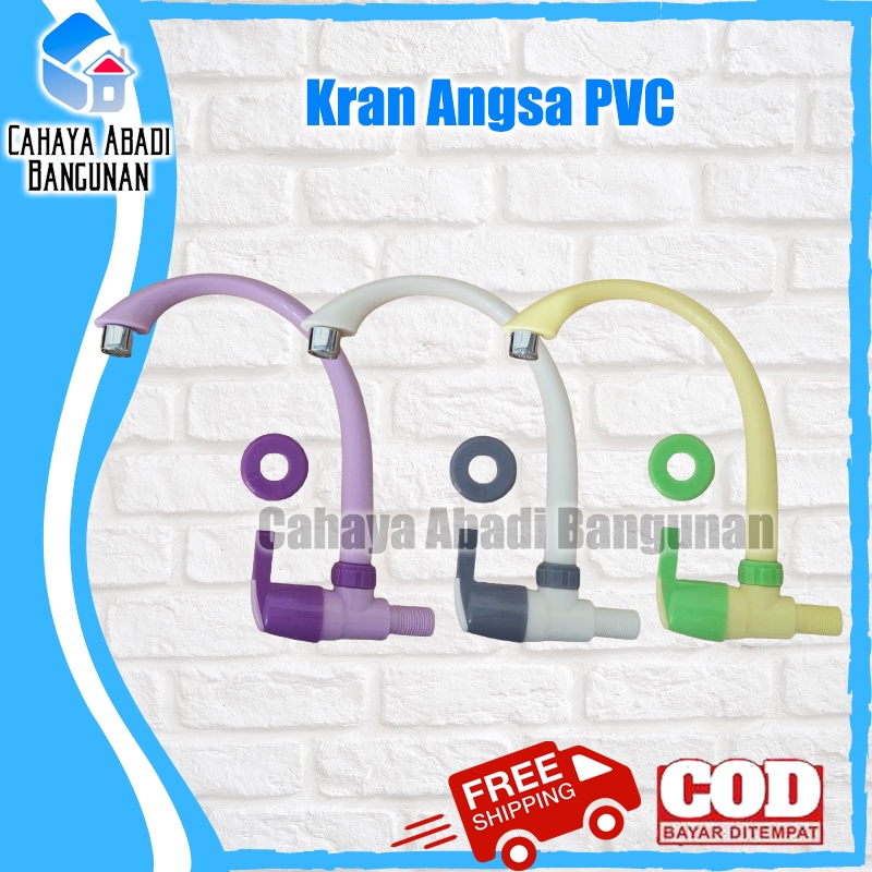 Kran Angsa Cuci Piring Plastik PVC