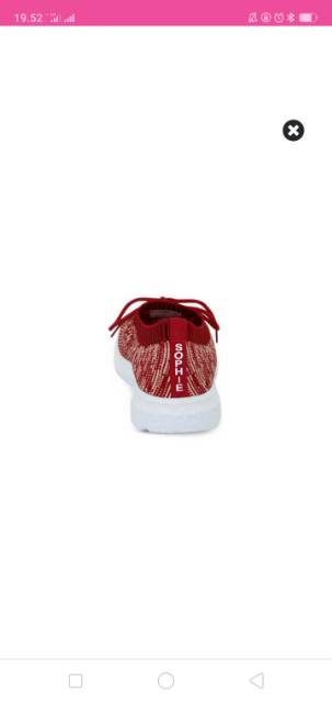 Sepatu Lawrence red sophiemartinparis