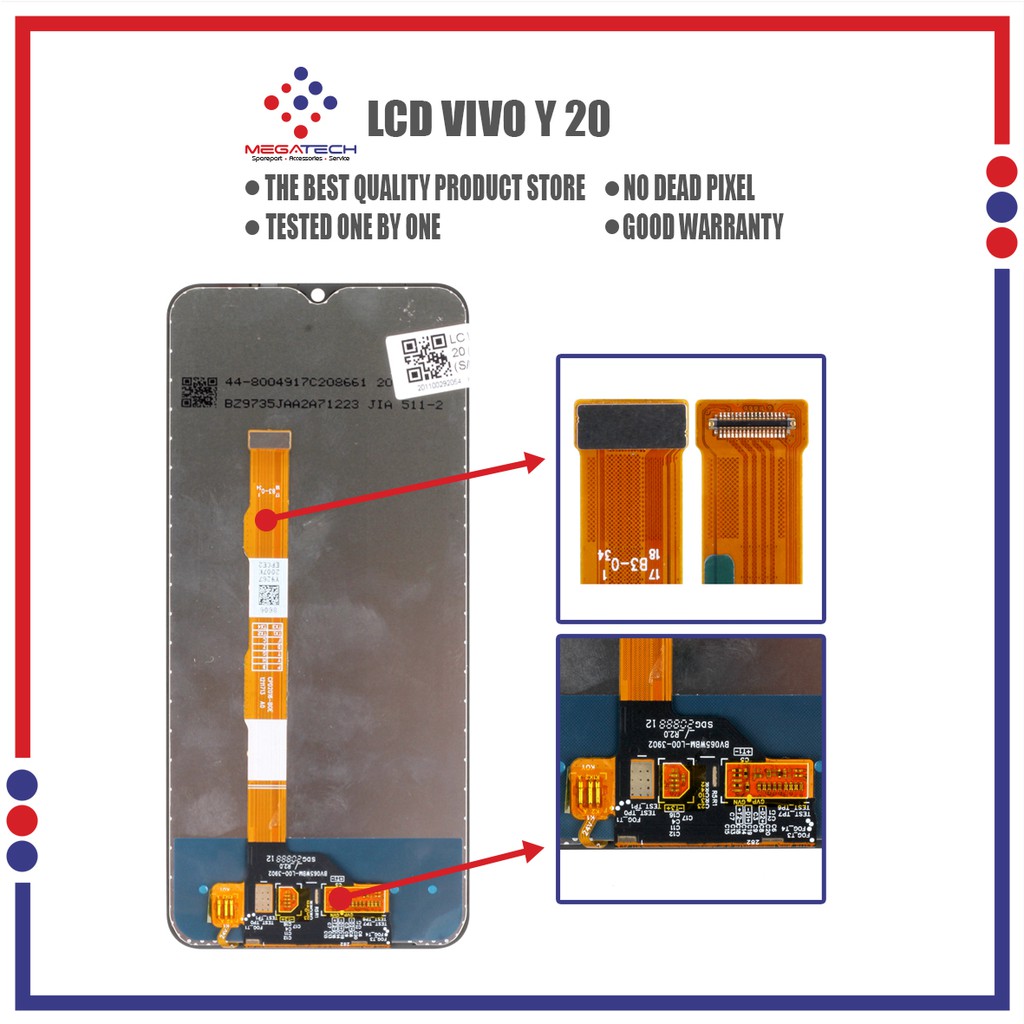 LCD Vivo Y20 / Vivo Y20S / Vivo Y20i / Vivo Y12S / Vivo Y15S / Vivo Y20SG Fullset Touchscreen