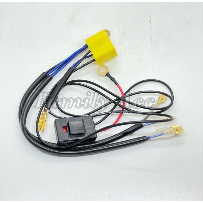 Paket Klakson Keong Double Jaring Plus Kabel Set Relay Motor Dan Mobil Universal