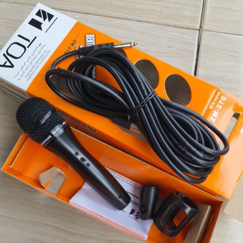 MIKROPON MIC TOA ZM270 MIC DINAMIC ZM-270