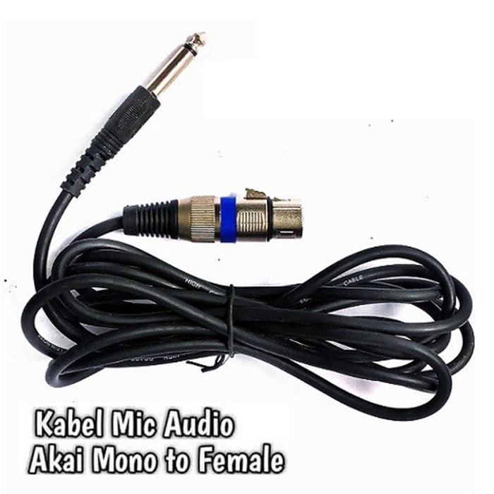 Kabel Mic 5Meter Kabel Microphone High Qualiti Suara bisa Jernih