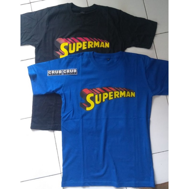KAOS SUPERMAN FONT DEWASA