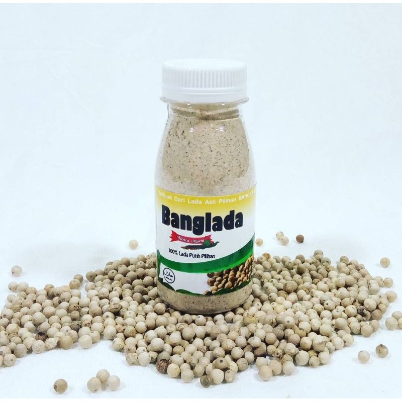 

Banglada Merica Murni 100% lada putih pilihan 60gr