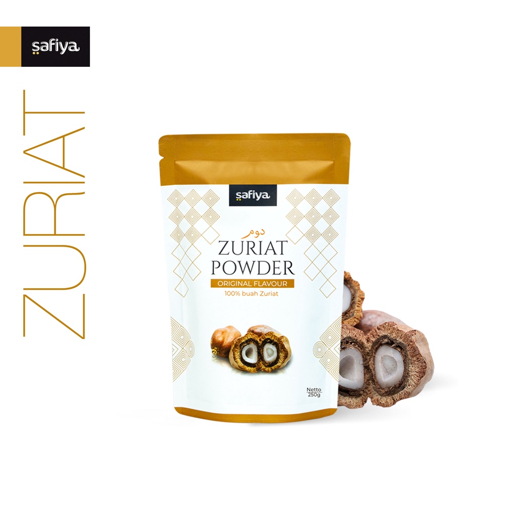 Serbuk Buah Zuriat 250 gram Zuriat Powder Premium Authentic Safiya Food