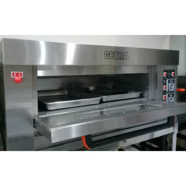 GAS OVEN GETRA 1DECK 2TRAY