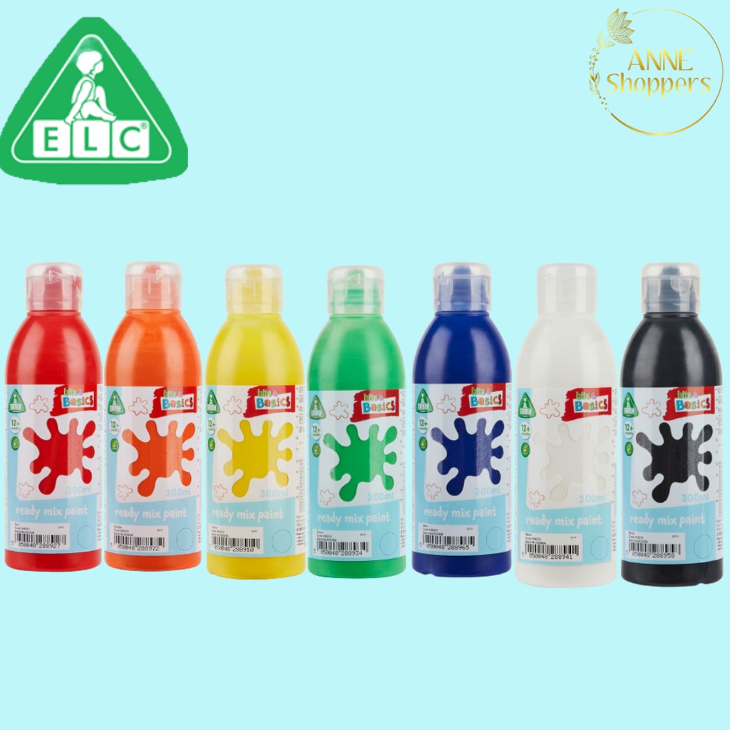 

ELC Ready Mix Paint 300ML - Cat Warna Untuk Melukis Siap Pakai