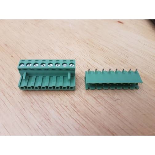 2EDG 5.08 mm 8P L TEKUK Green Terminal pin Block Connector screw 5.08mm 8pin 8 pin right angle blok