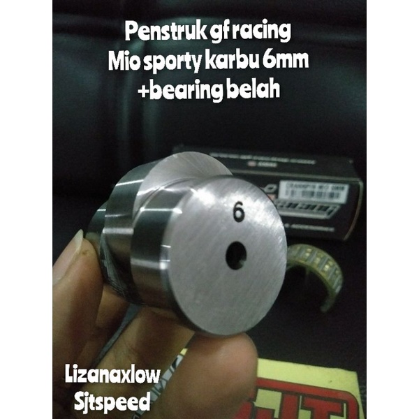 Pen struk mio gf racing 6mm + bearing belah struk up thailand