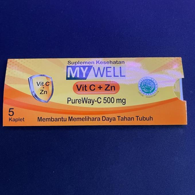 Mywell Vitamin C 500 mg 1 Lembar isi 5