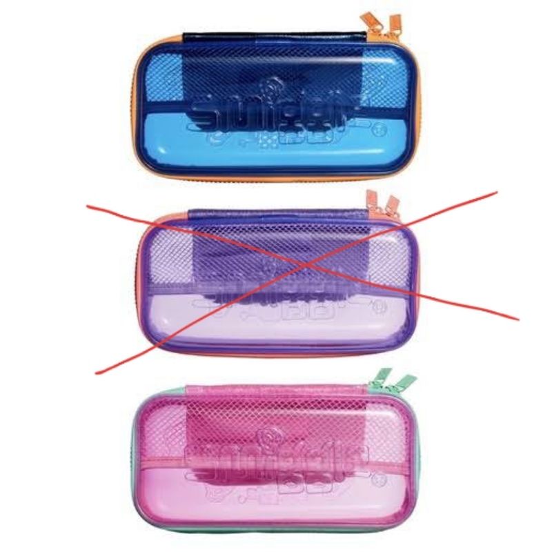

Smiggle Transparent Hardtop Pencil Case ORI (Christmas Gift)