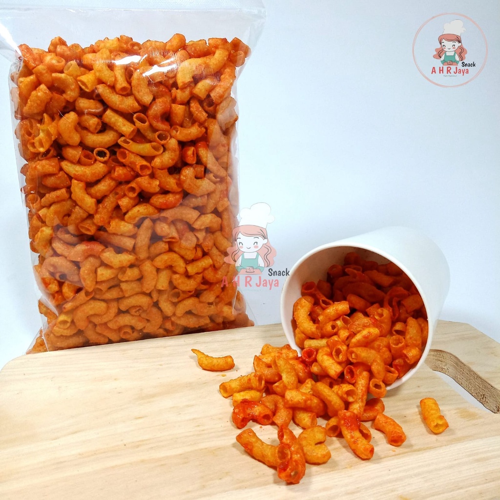 

MAKARONI BANTET 500 gr / Makaroni Bantet Nasi Goreng / Makaroni Bantet Pedas Manis